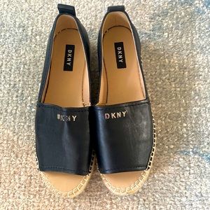 DKNY Platform Peep-Toe Espadrille